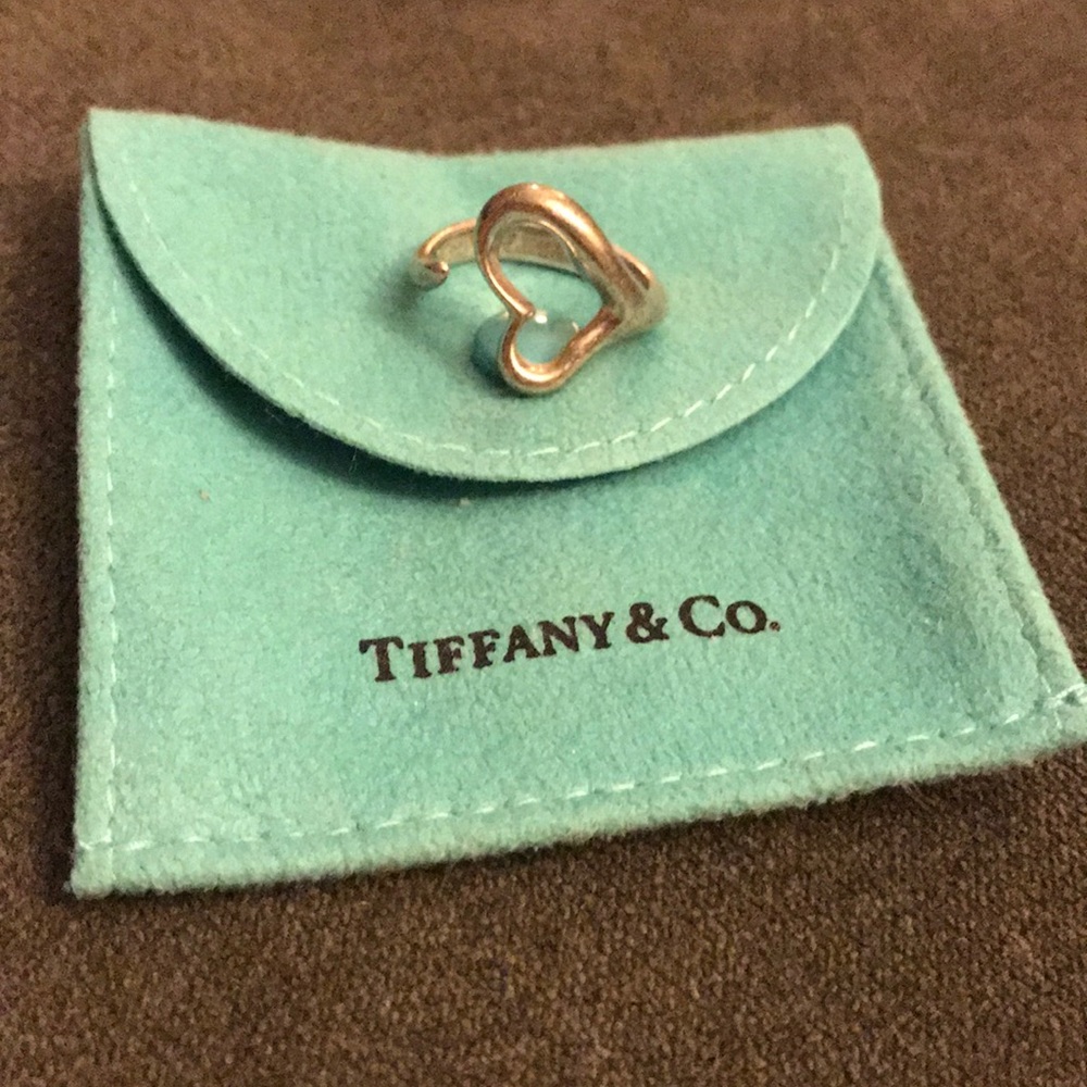 Tiffany’s open heart ring